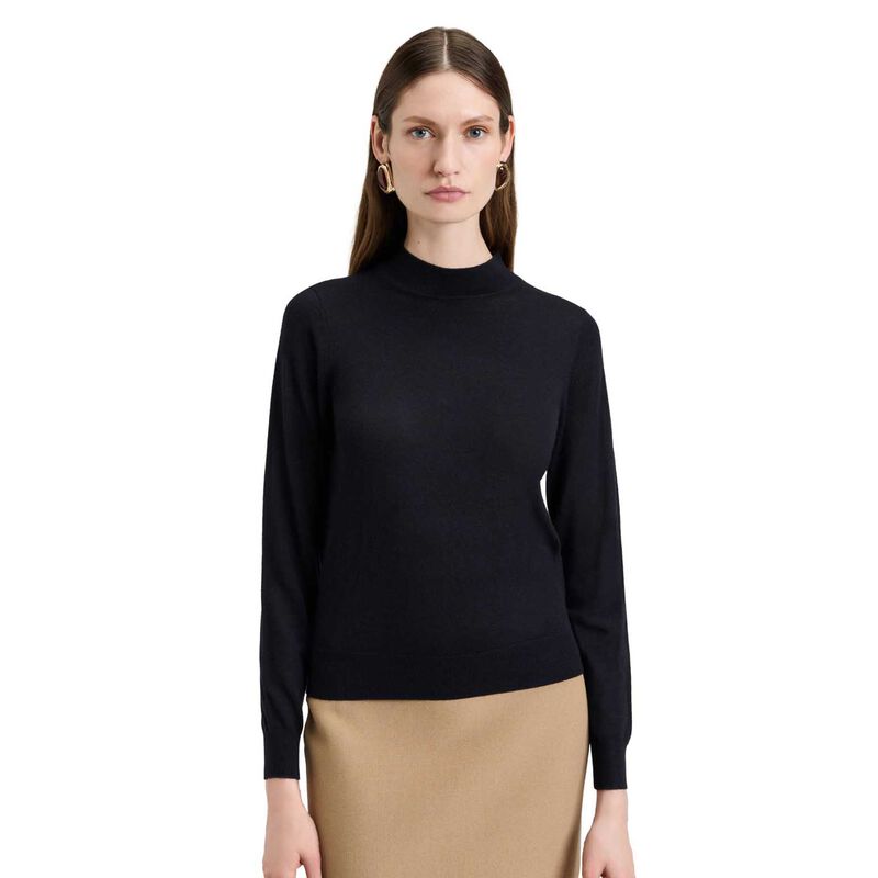 Veronika Maine Fine Gauge Long Sleeve Mock Neck image number 4